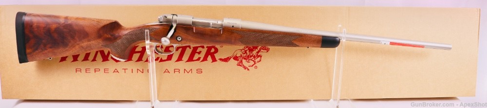 NEW WINCHESTER MODEL 70 STAINLESS SUPERGRADE-243 WIN 535235212 HARD TO FIND-img-0