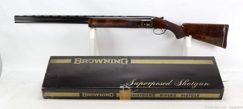 BROWNING SUPERPOSED,"EXHIBITION TRAP" "NIB" 1971-img-0