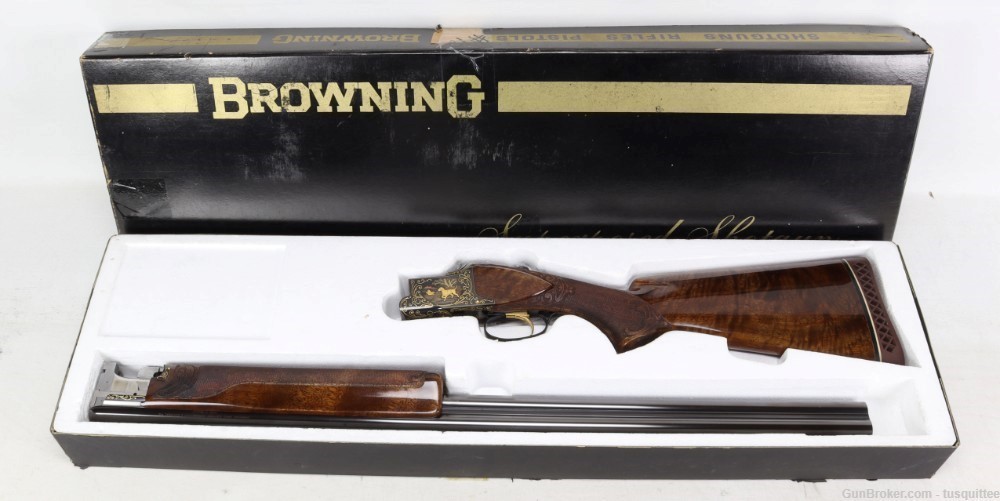 BROWNING SUPERPOSED,"EXHIBITION TRAP" "NIB" 1971-img-48