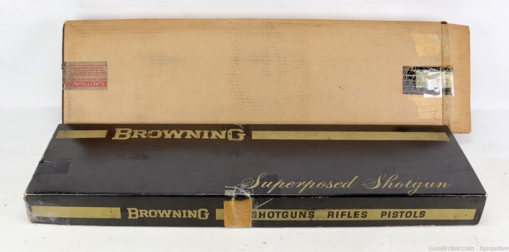 BROWNING SUPERPOSED,"EXHIBITION TRAP" "NIB" 1971-img-51