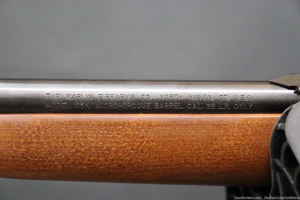 Marlin 25N .22 LR Bolt Action Rifle w/ Original Box-img-9