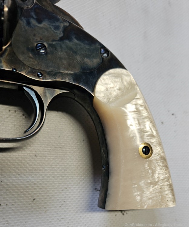 Taylor's & Co. Schofield 45 Colt Charcoal Blue Case Hardened LNIB-img-2