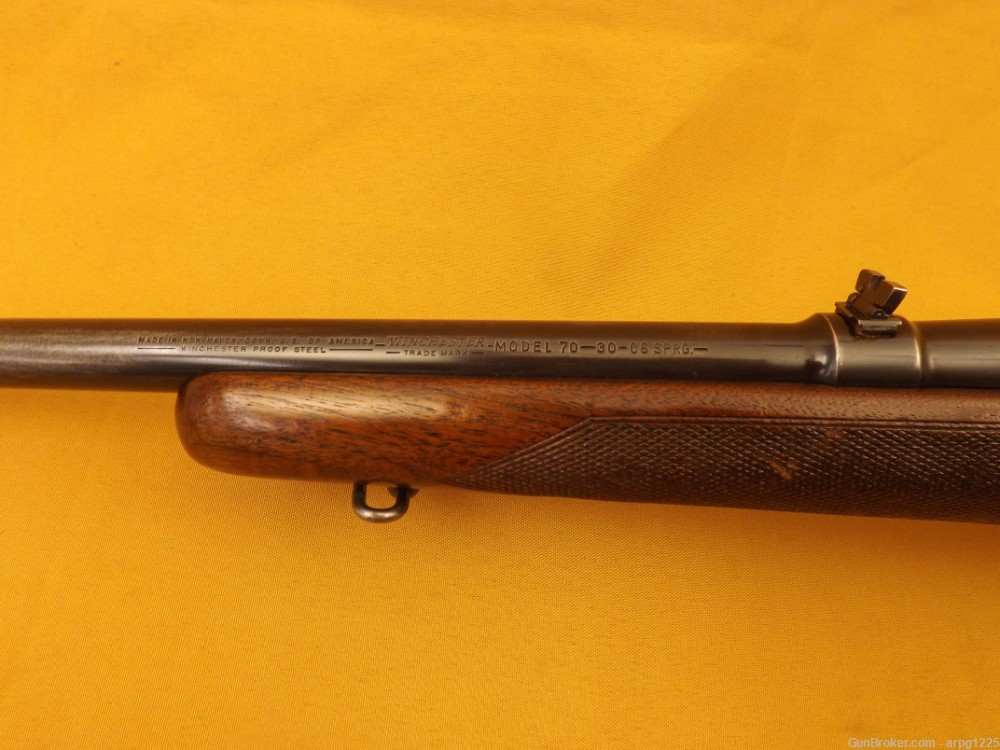 WINCHESTER MODEL 70 PRE 64 .30-06 BOLT ACTION RIFLE MFG 1952-img-12