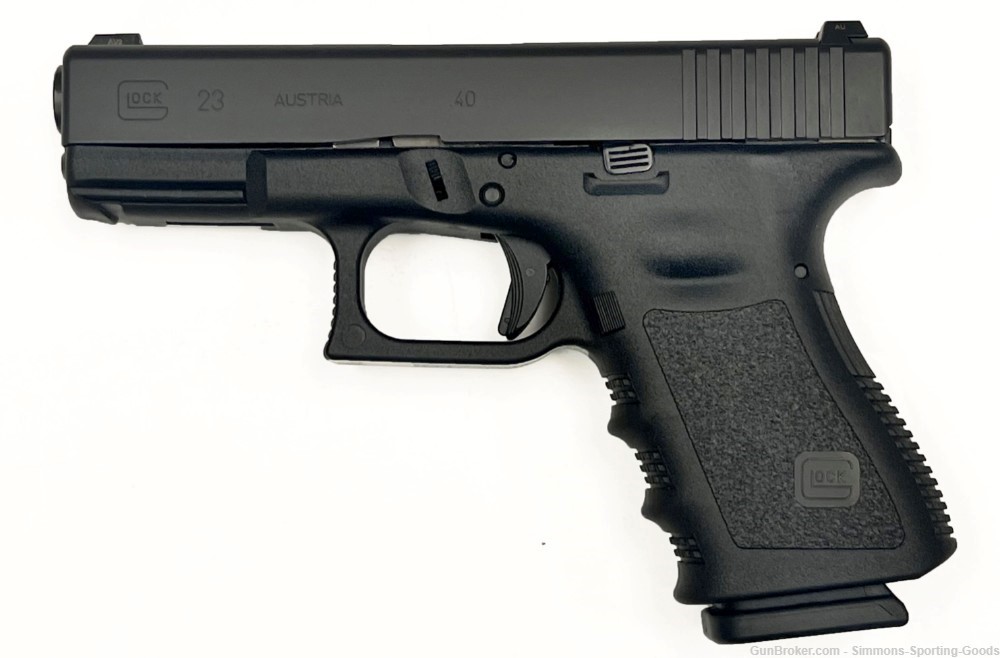 Glock G23 (PN2350703) 4.02" 40S&W 13Rd Semi Auto Pistol - Black-img-0