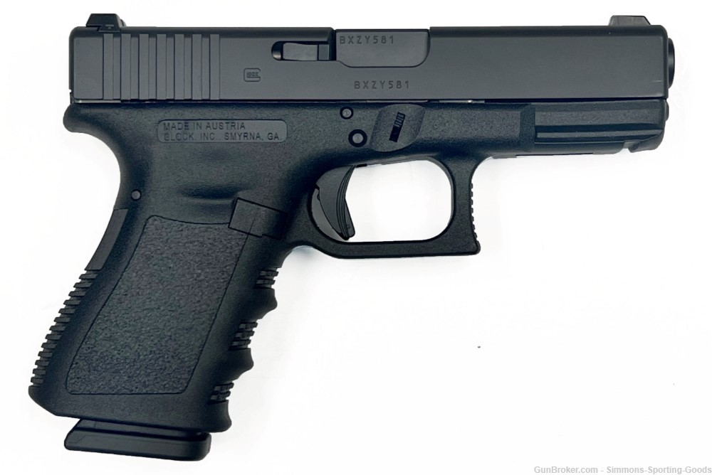 Glock G23 (PN2350703) 4.02" 40S&W 13Rd Semi Auto Pistol - Black-img-1