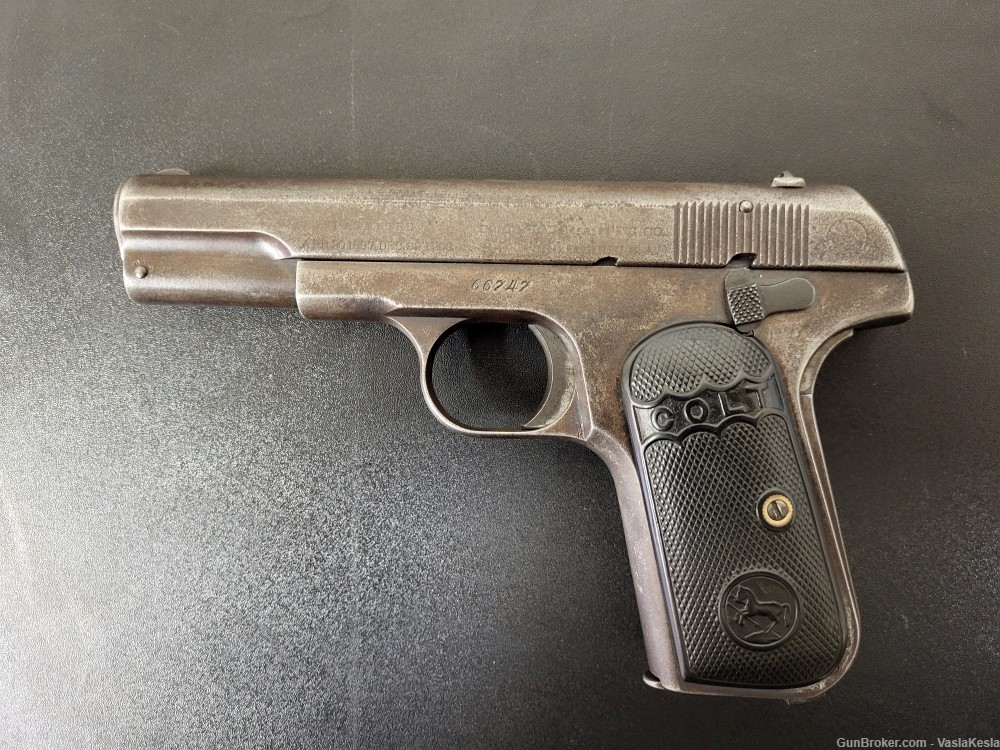 Colt 1903 Pocket Hammerless Type I .32 ACP Early Production C&R Eligible-img-0