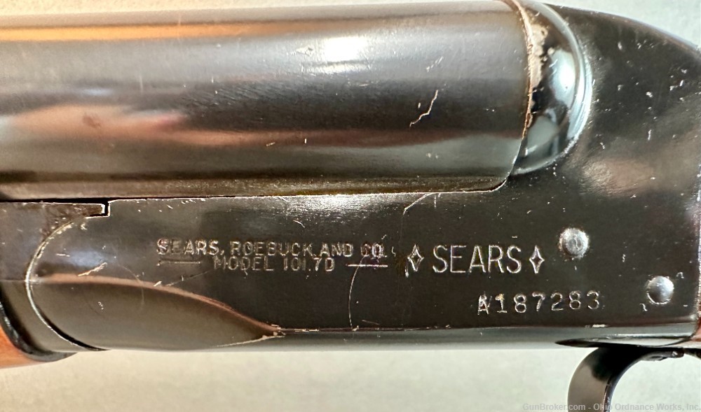 Sears Model 101.7D Double Barrel Shotgun-img-9