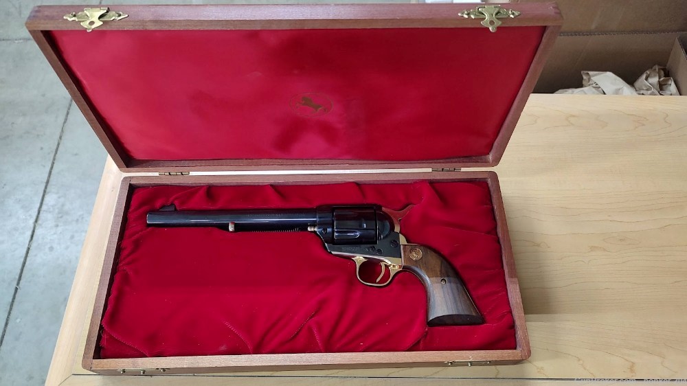 COLT COLLECTOR 1873 SAA SINGLE ACTION ARMY 45 LC UNFIRED 125TH ANNIVERSARY-img-3