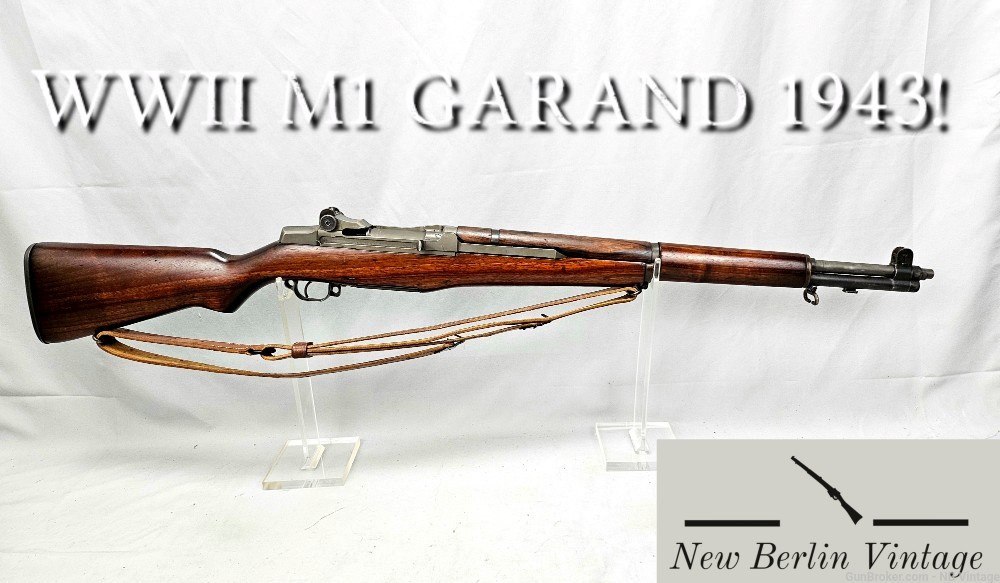 M1 Garand WWII M1-Garand CMP Service Grade ALL SPRINGFIELD ARMORY Garand M1-img-0