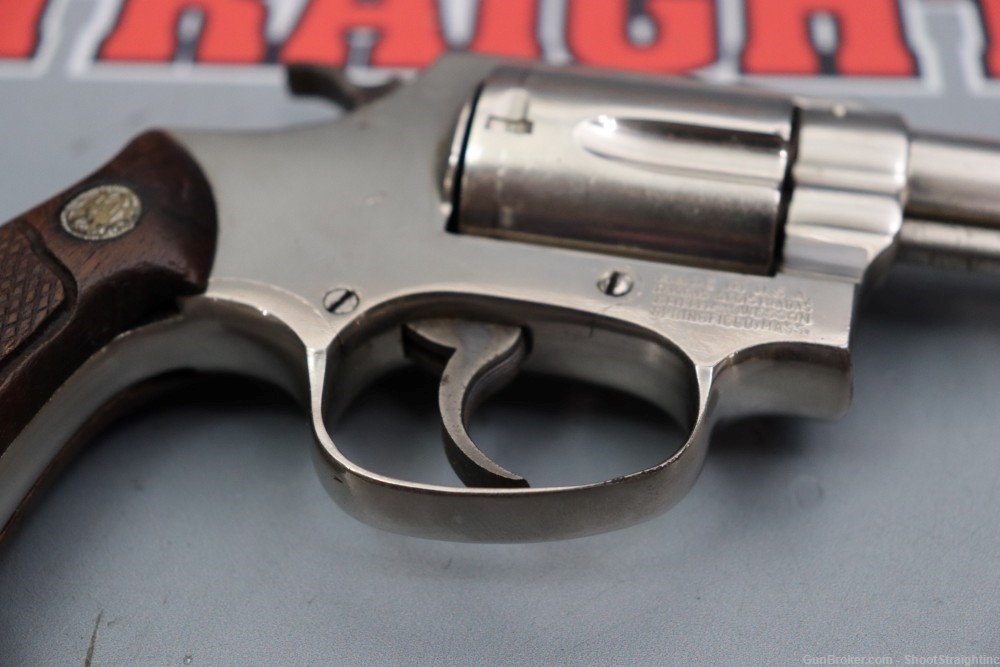 Smith & Wesson Model 36 (Nickel) 3" .38 SPL-img-21