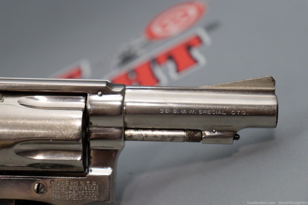 Smith & Wesson Model 36 (Nickel) 3" .38 SPL-img-10