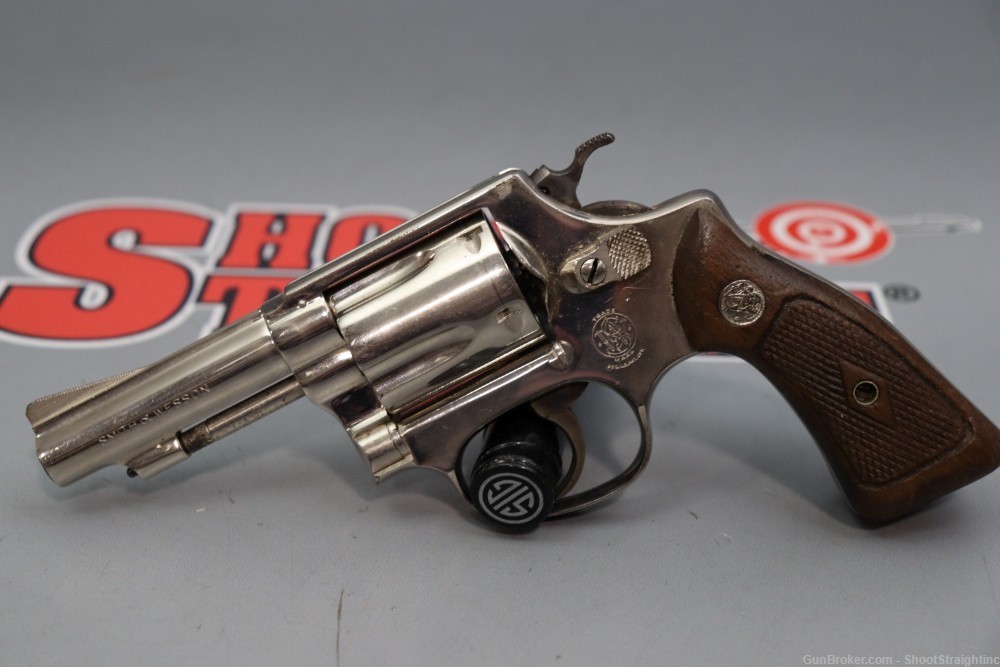 Smith & Wesson Model 36 (Nickel) 3" .38 SPL-img-1