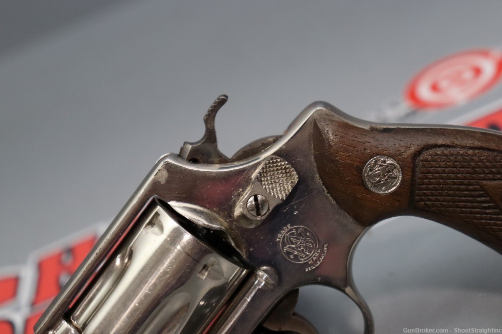 Smith & Wesson Model 36 (Nickel) 3" .38 SPL-img-4
