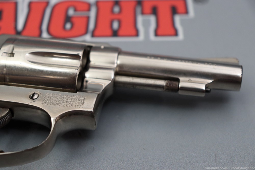 Smith & Wesson Model 36 (Nickel) 3" .38 SPL-img-22