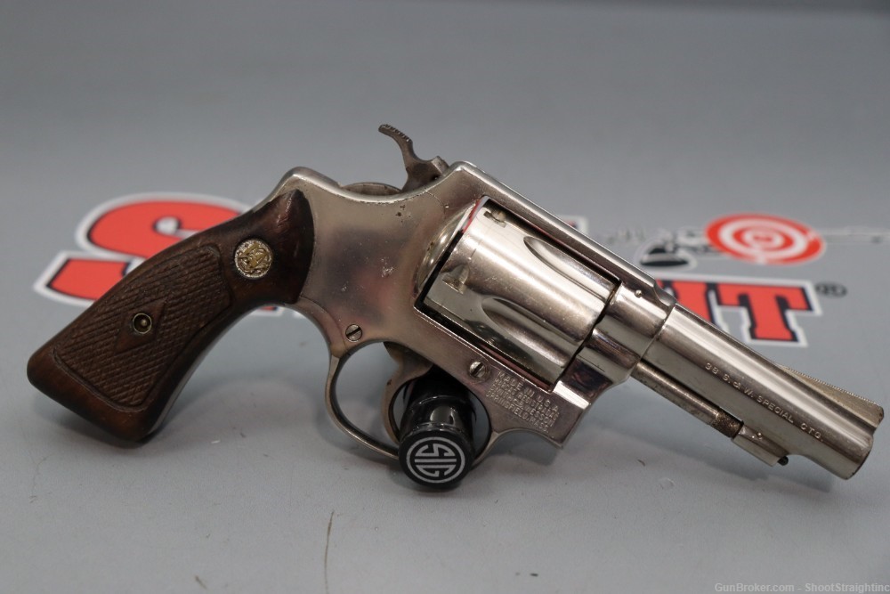 Smith & Wesson Model 36 (Nickel) 3" .38 SPL-img-25