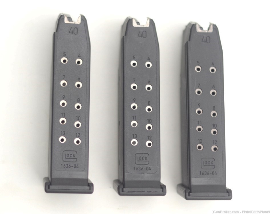 3 NEW Glock 23 40 S&W mags magazine fits 23 27 mag-img-0