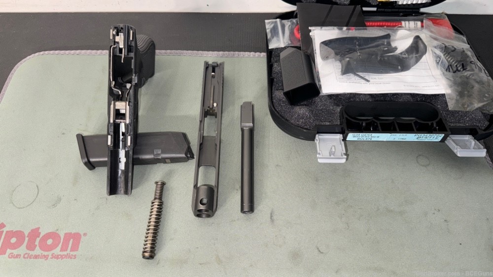 Clean Glock 34 Gen4 with Zev kit. Original parts incl.-img-5