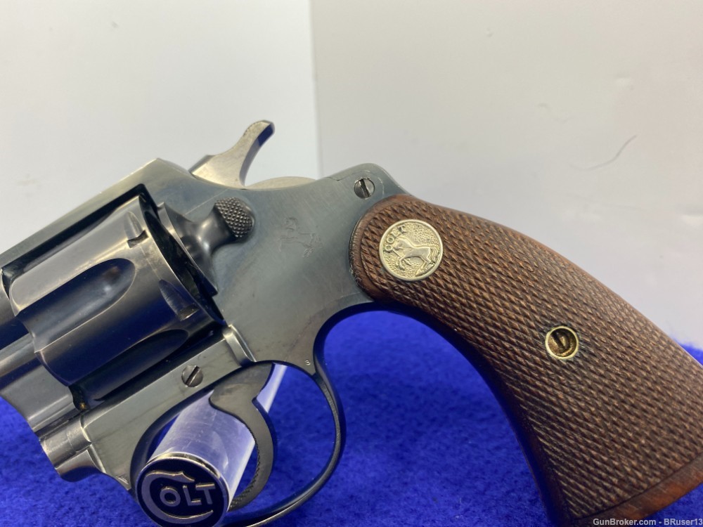 1932 Colt Police Positive .38 S&W Blue 4" *COLLECTIBLE SECOND ISSUE COLT*-img-2