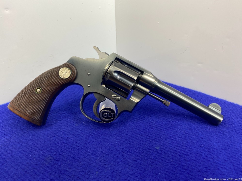 1932 Colt Police Positive .38 S&W Blue 4" *COLLECTIBLE SECOND ISSUE COLT*-img-8