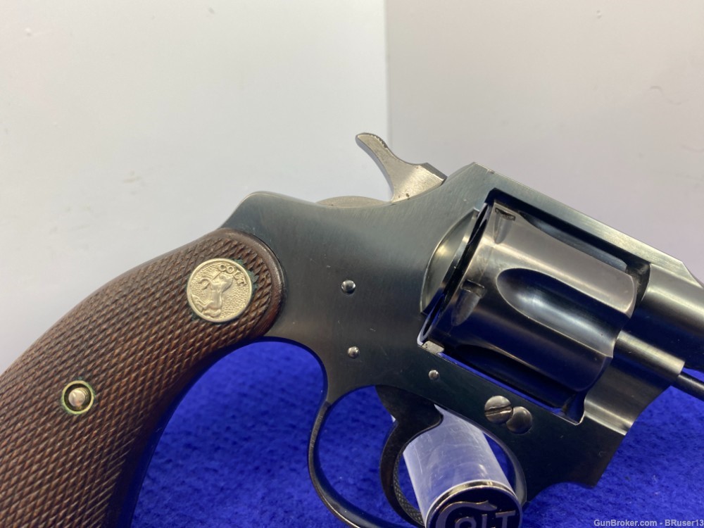 1932 Colt Police Positive .38 S&W Blue 4" *COLLECTIBLE SECOND ISSUE COLT*-img-10