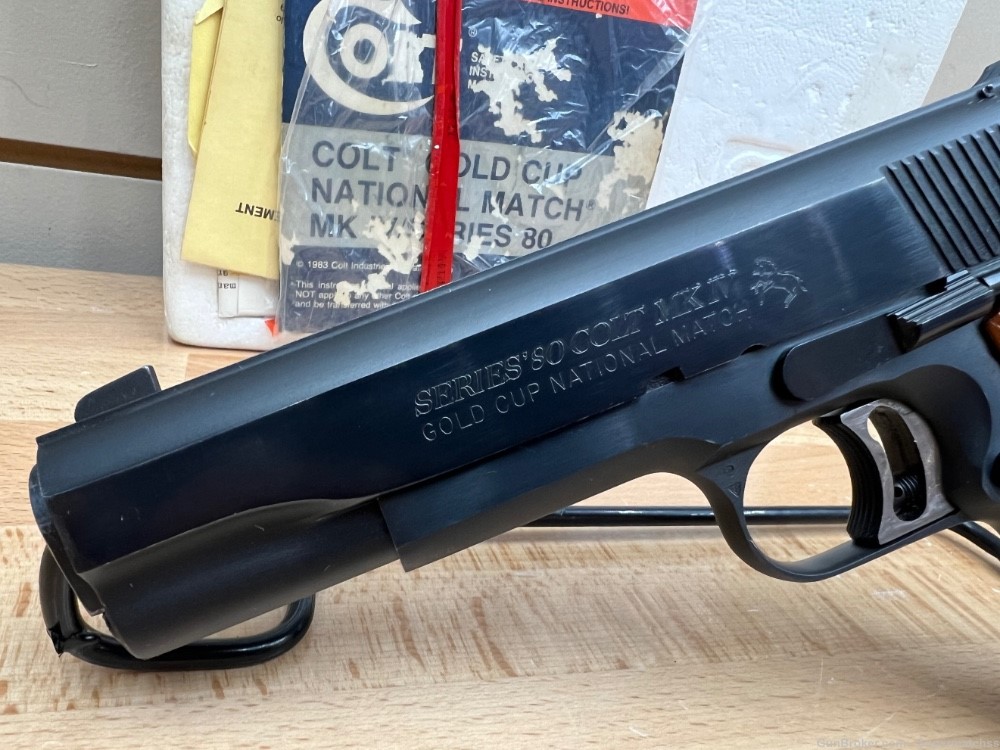 Colt 1985 Series 80 MKIV Gold Cup National Match 1911-img-2