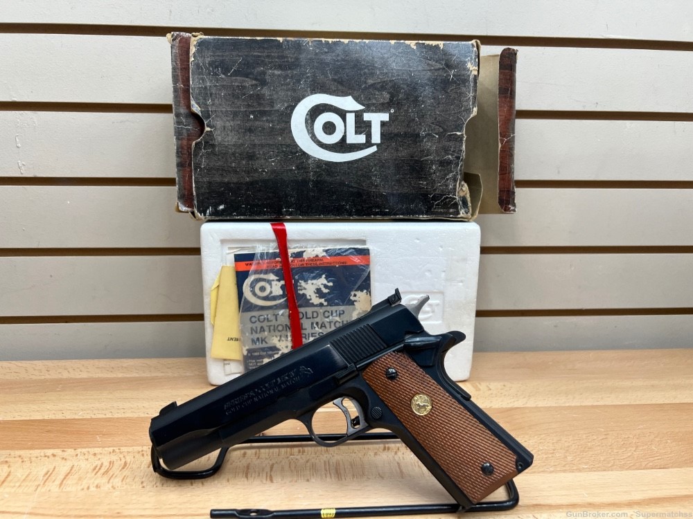 Colt 1985 Series 80 MKIV Gold Cup National Match 1911-img-0