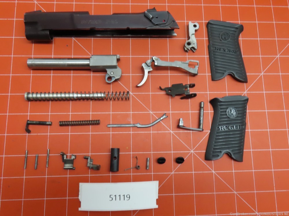 Ruger model P89 9mm Repair Parts #51119-img-0