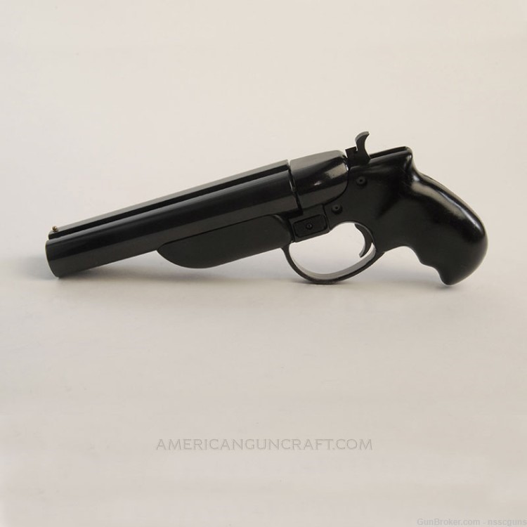 American Gun Craft Diablo 12 gauge Hand Cannon Black Powder 6" NO RESERVE  -img-2