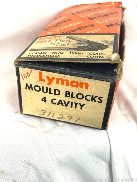 Lyman 4 cavity bullet mould 30 Cal, 170 grain part # 311291 like new in box-img-5