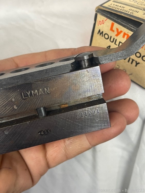 Lyman 4 cavity bullet mould 30 Cal, 170 grain part # 311291 like new in box-img-3