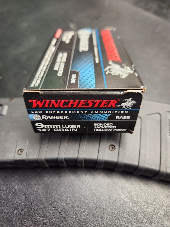 Winchester Ranger 9MM 147GR BJHP-img-1