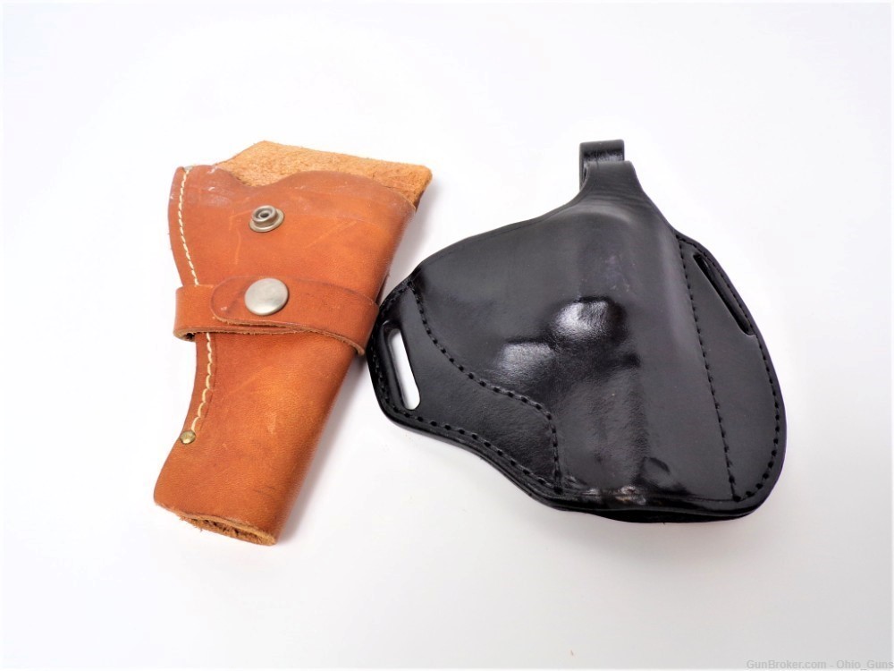 1442 "Casey" S&W H&R Iver Johnson + S&W Model 10 Holsters - Lot of 2-img-3