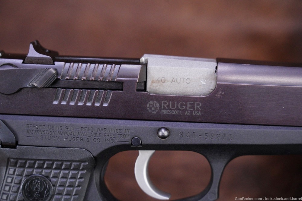 Ruger P94 Model 03435 .40 S&W DA/SA Semi-Automatic Pistol, 2008 NO CA-img-8