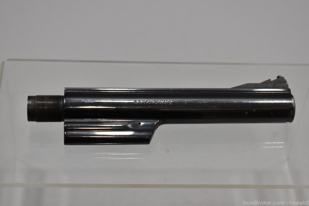 Smith & Wesson Model 29 6 1/2" 44 Magnum Pinned Barrel Blued READ-img-0