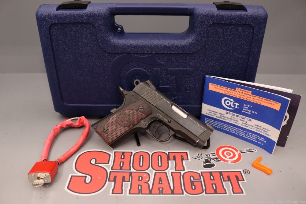 Colt 1911 Defender .45ACP 3" w/ Case-img-0