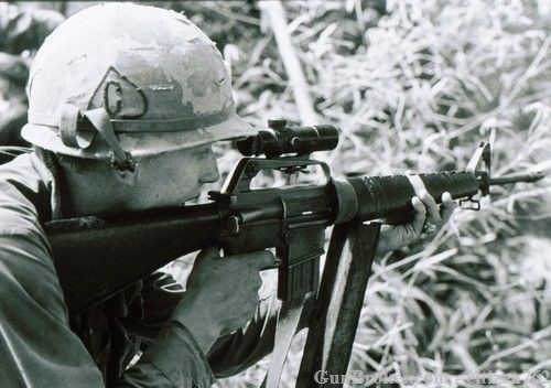 COLT SCOPE EARLY 3x20 – Preban Carry Handle M16 AR15 SP1 Vietnam – Penny !-img-19