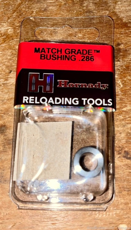 .286 Neck bushing for Hornady match grade resizing die, for 6.5 creedmoor -img-1