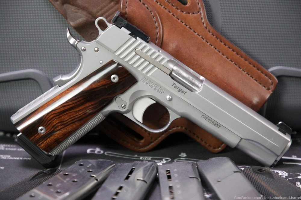 Sig Sauer Model 1911 Target Stainless 1911-A1 .45 ACP Semi Auto Pistol 2019-img-2