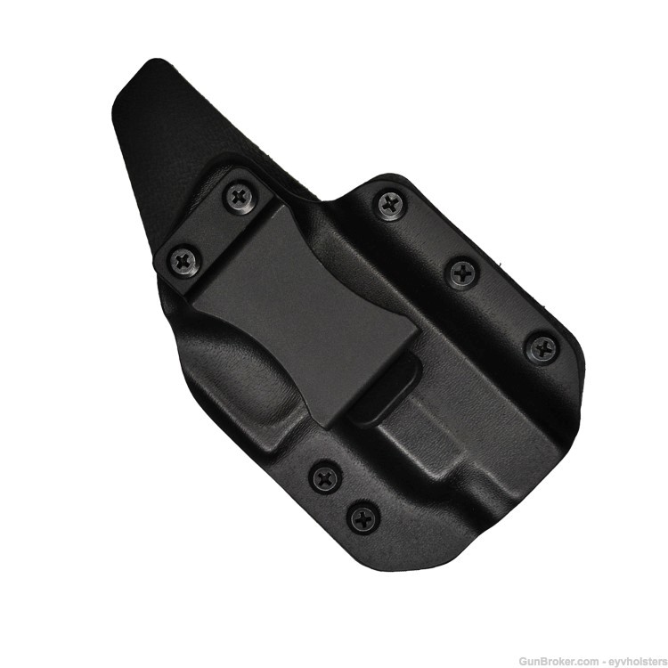 Glock 48/43/43X/MOS -EYV IWB Hybrid Leather/ Kydex Concealed Carry Holster -img-2