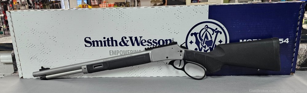 Smith & Wesson 1854 44 Mag 19.25" 9RD 13812 Threaded Synthetic NO CC FEES!-img-0