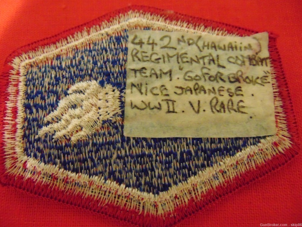 WW2 442 Regimental Combat Team insignia-img-1