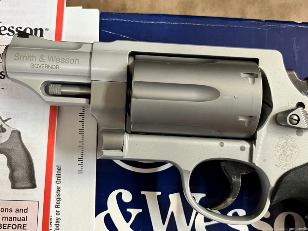 Smith & Wesson S&W 160410 Governor Silver 410Ga 45ACP 45 Colt 2.75" Layaway-img-11