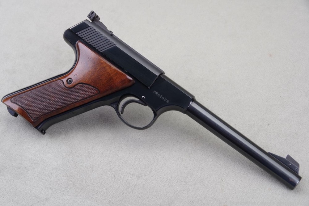 1969 Colt Woodsman Target 22LR 6'' Blue with Original Box & Papers Shooter-img-29