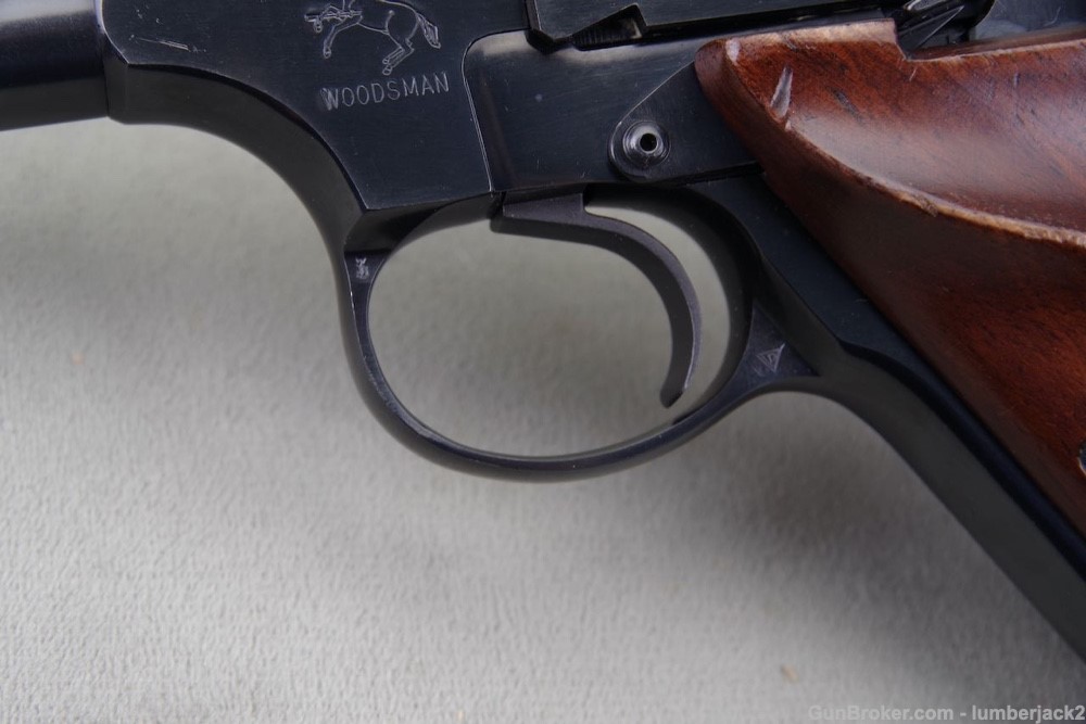 1969 Colt Woodsman Target 22LR 6'' Blue with Original Box & Papers Shooter-img-10