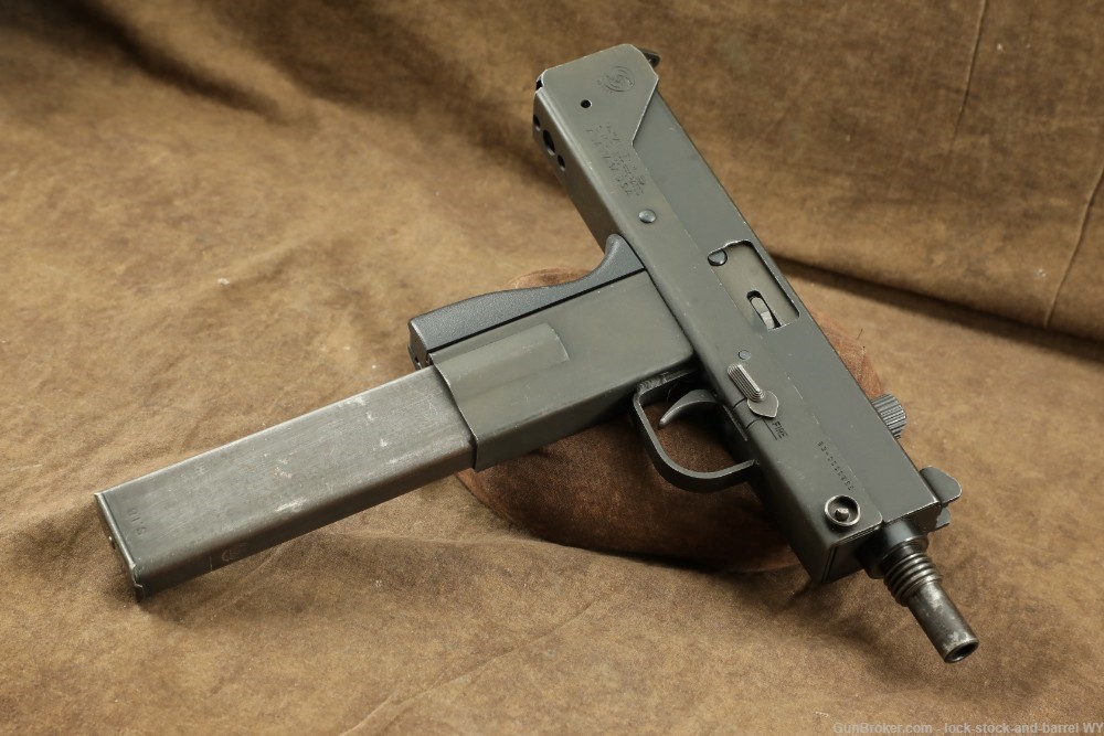 Rare Cobray M-11/NINE 9mm Pistol 5.25” MAC11 MAC10, Cobray Marked Sten Mag-img-30