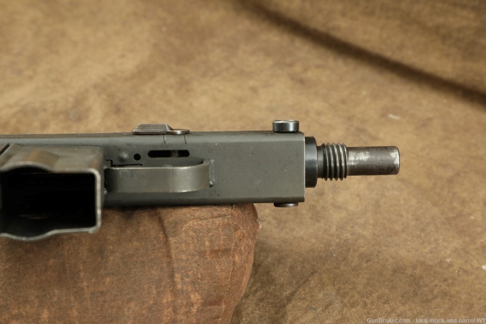 Rare Cobray M-11/NINE 9mm Pistol 5.25” MAC11 MAC10, Cobray Marked Sten Mag-img-14