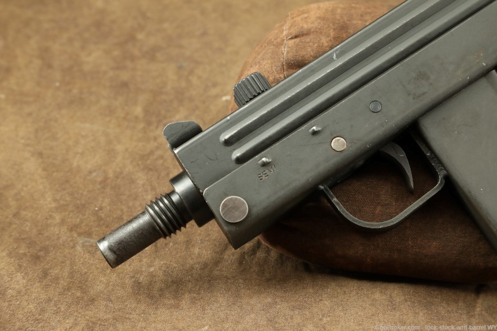 Rare Cobray M-11/NINE 9mm Pistol 5.25” MAC11 MAC10, Cobray Marked Sten Mag-img-8