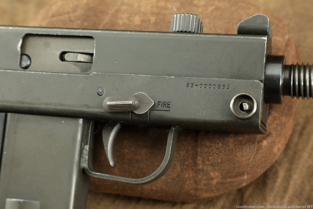 Rare Cobray M-11/NINE 9mm Pistol 5.25” MAC11 MAC10, Cobray Marked Sten Mag-img-20