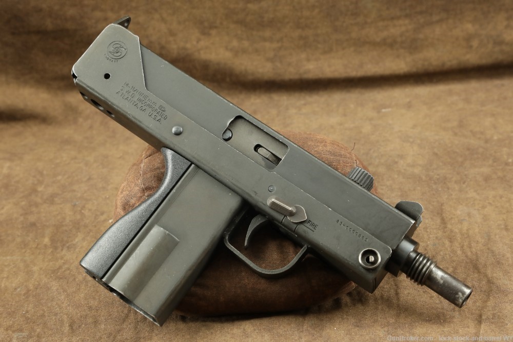 Rare Cobray M-11/NINE 9mm Pistol 5.25” MAC11 MAC10, Cobray Marked Sten Mag-img-3