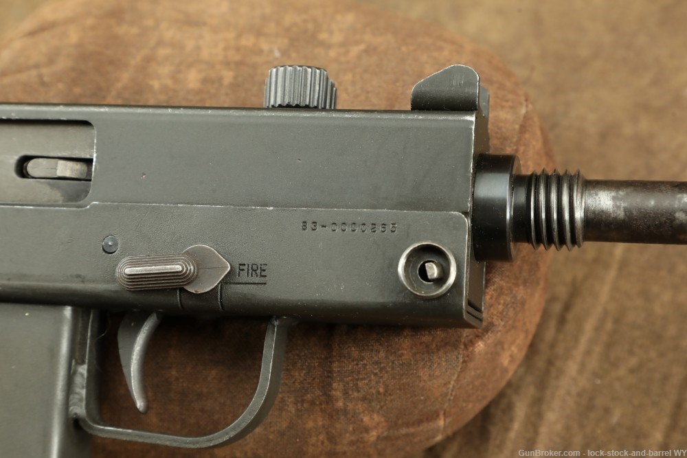 Rare Cobray M-11/NINE 9mm Pistol 5.25” MAC11 MAC10, Cobray Marked Sten Mag-img-19